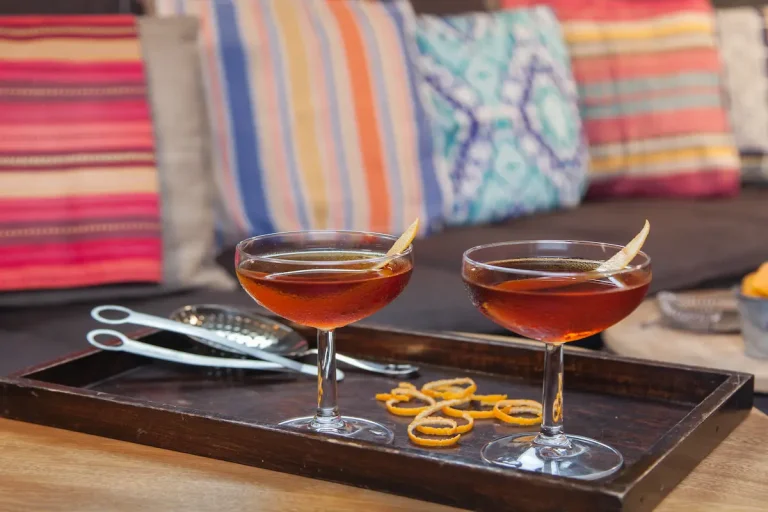 Receta del cóctel Mezcal Manhattan
