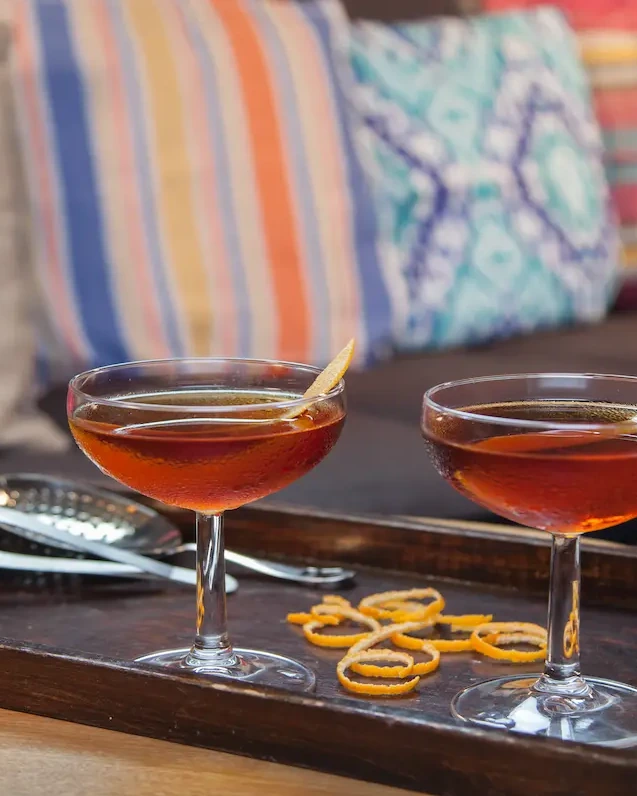 Receta del cóctel Mezcal Manhattan