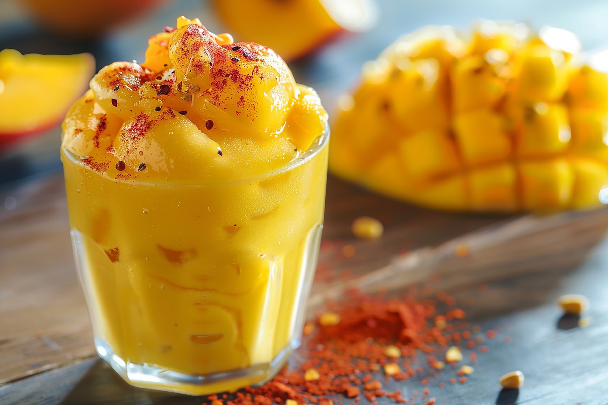 Mangonada with Mezcal: a sweet, spicy twist on a Mexican classic