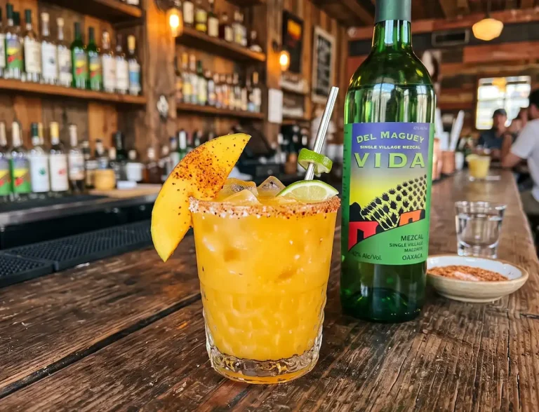 Mango Mezcal Margarita: The Mango Vida Rita, Smoke Under Ripe Fruit